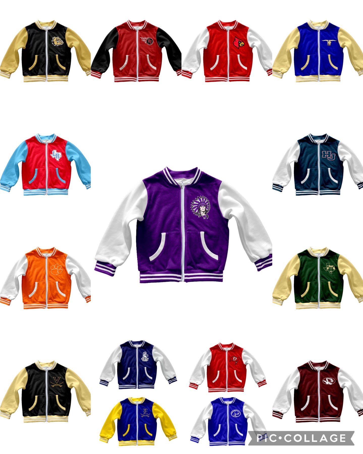 School Zip Up Jackets Pt.1(CLOSED)