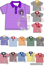 Load image into Gallery viewer, Boys School Stripe Button Shirt Pt.1(CLOSED)
