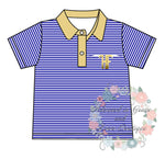 Load image into Gallery viewer, Boys School Stripe Button Shirt Pt.1(CLOSED)
