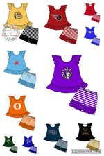 Load image into Gallery viewer, School Spirit shorts set Pt.1(CLOSED)
